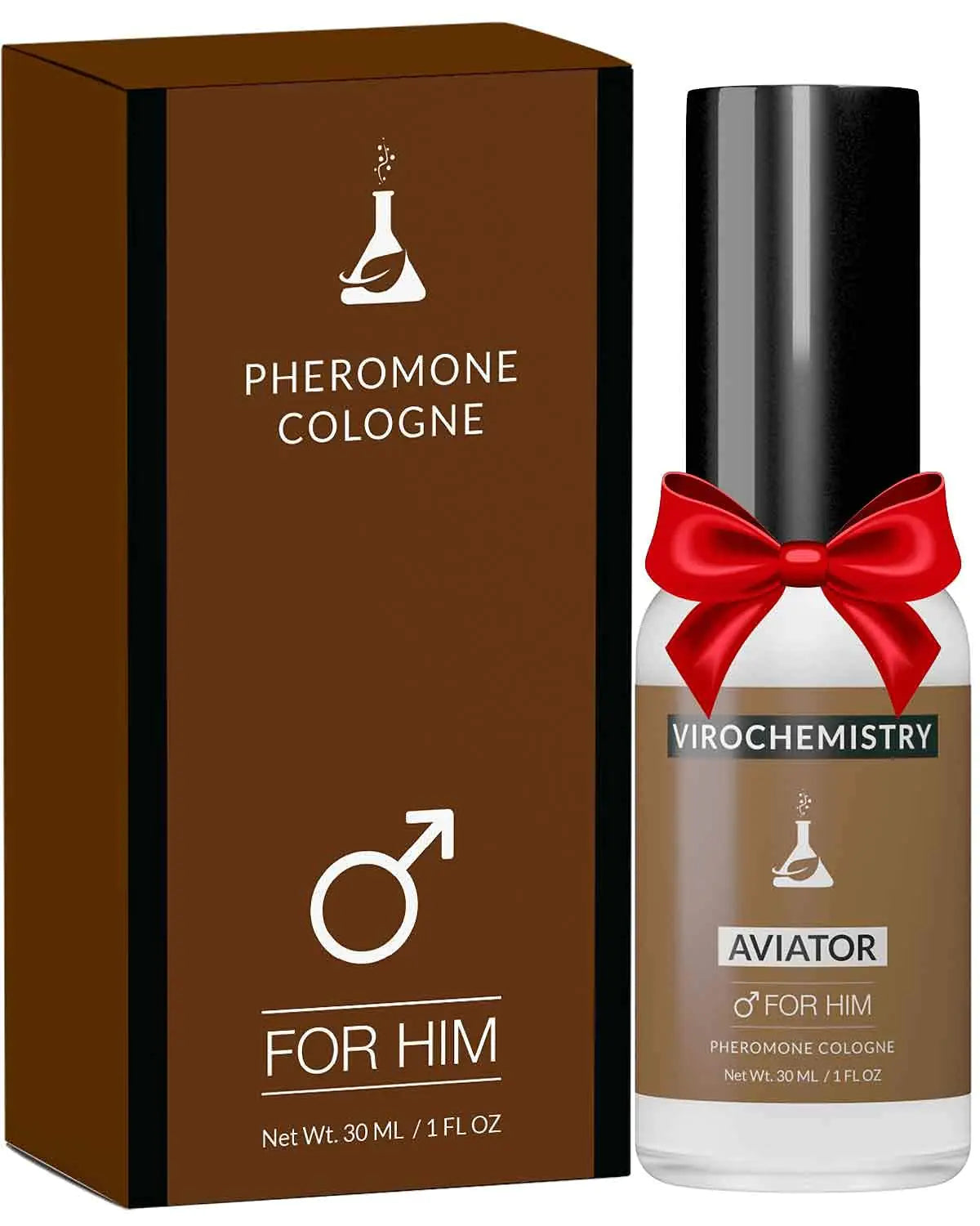 VIROCHEMISTRY Pheromones to Attract Women for Men (Aviator) - Exclusive Ultra Strength Organic Fragrance Body Cologne Spray - 1 Fl Oz (Human Grade Pheromones to Attract Women)