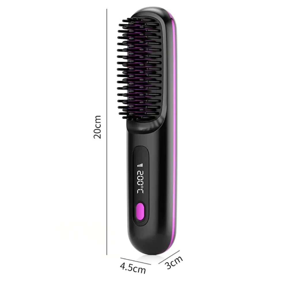 Ceramic Heat Hair Straightening Comb
