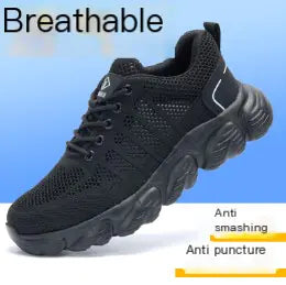 Men's Casual Sneakers with Shock Absorption Design