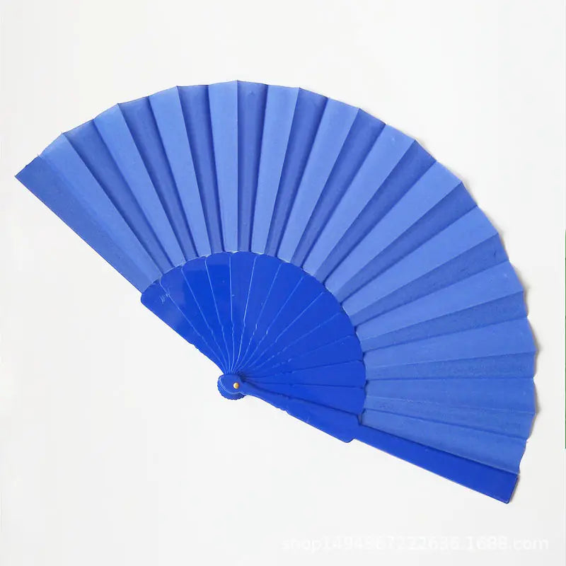 European Style Plain Folding Fan