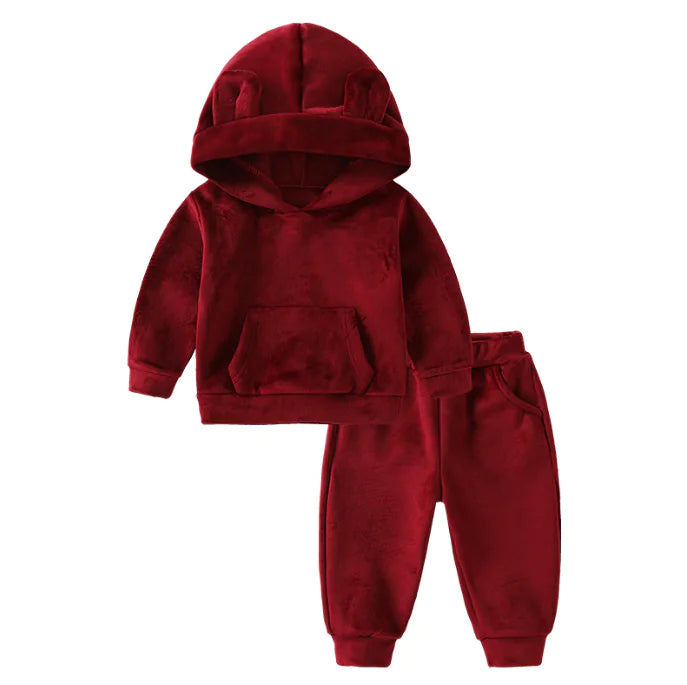 Plush Set for Boys (9M-6A) with Thick Warm Fabric