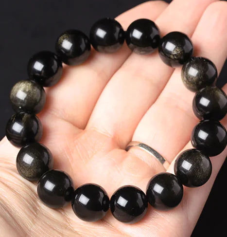 Obsidian Bracelet - High Quality Natural Unisex Wristband