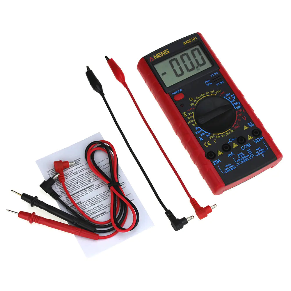 Digital Multimeter Capacitor Tester