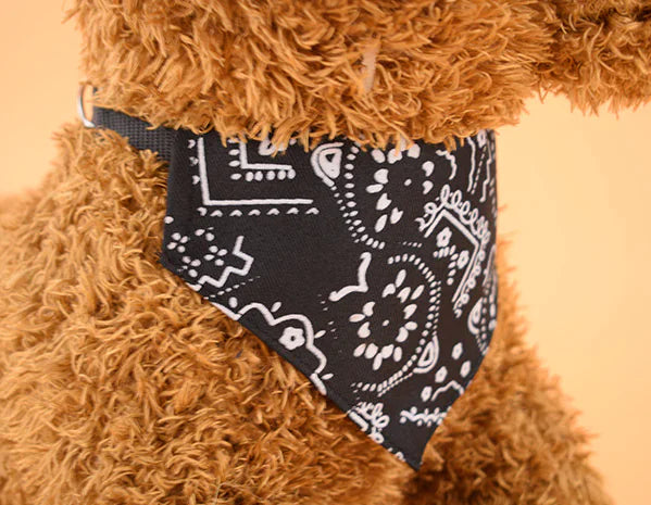 Retractable Triangle Scarf Collar for Pets