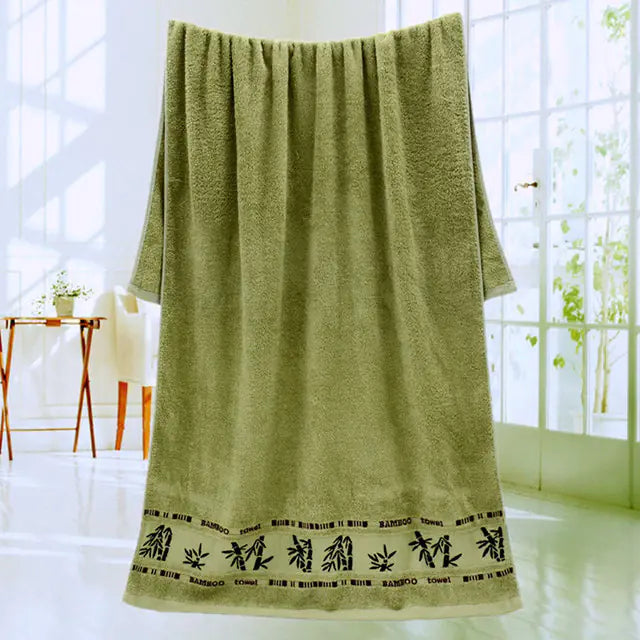 Luxury Bamboo Large Bath Towel for Spa & Beach