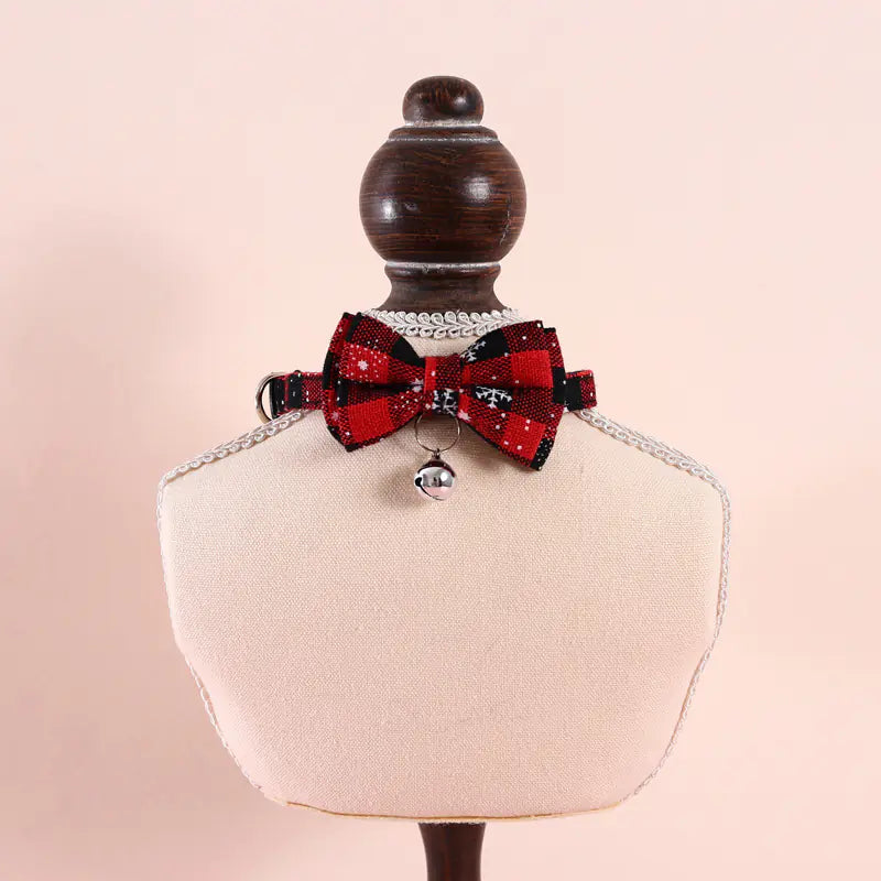 Adjustable Anti-Suffocation Christmas Collar for Pets