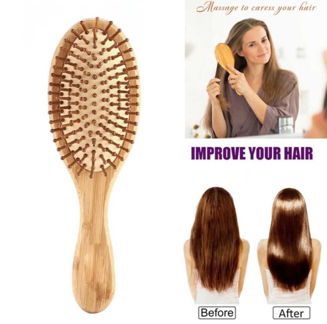 Carbonized Bamboo Massage Comb