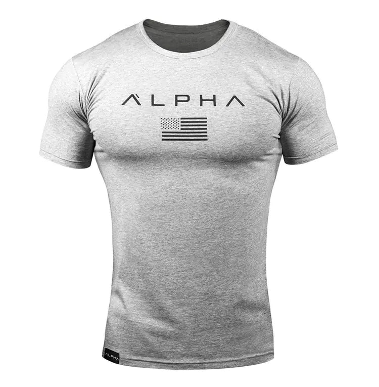 Men's Summer Fitness T-Shirt - Breathable Casual Wear