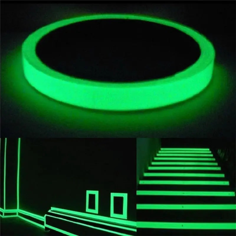 Glow in the Dark Tape and PET Strips