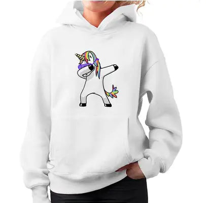 Cartoon Hooded Long Sleeve Sweatshirt