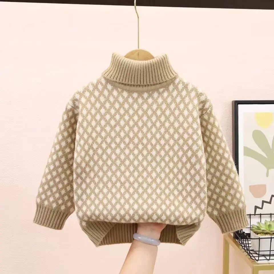 Thickened Pullover Sweater for Han Children