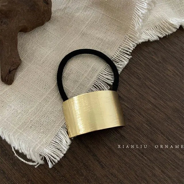 Elastic Metal Hair Ties and Accessories