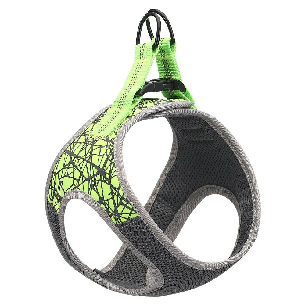 2020 Dog Harness Leash for Small Breeds, Reflective Nylon