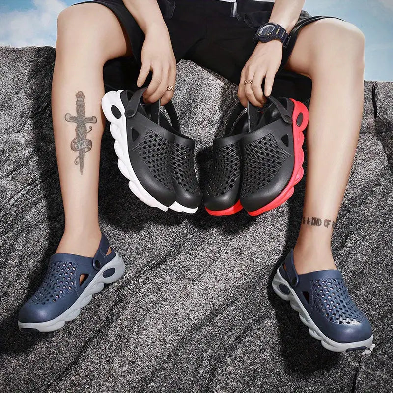 Men's Lightweight Comfy Non-Slip Garden Clogs