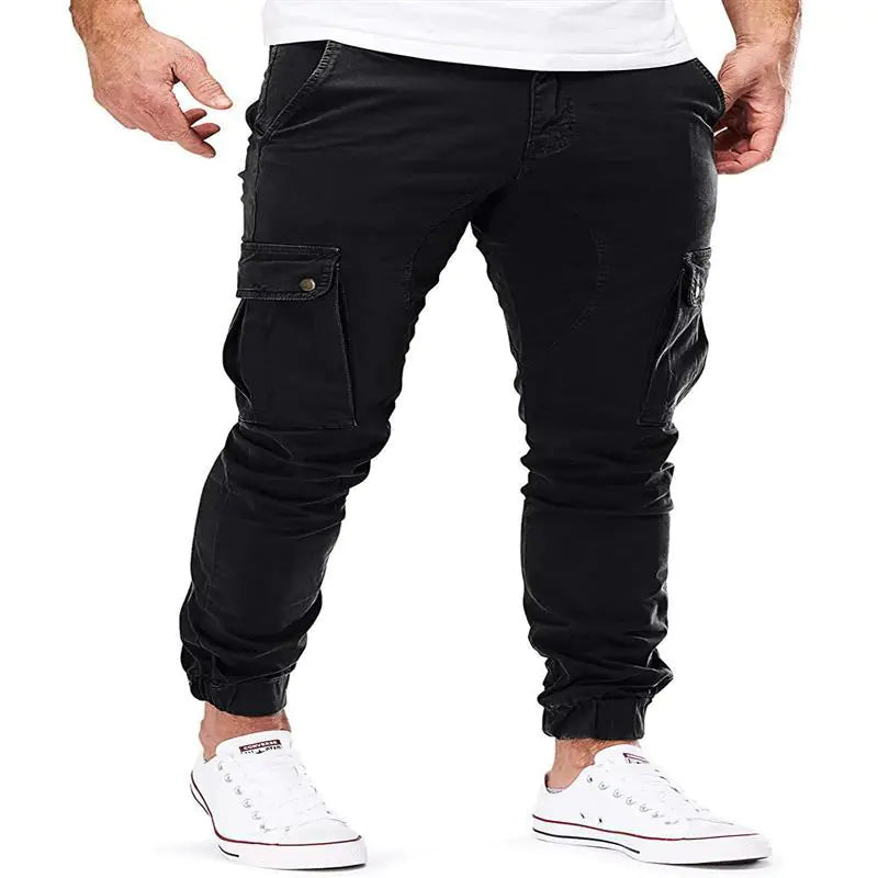 Casual Multi-Pocket Overalls Trousers