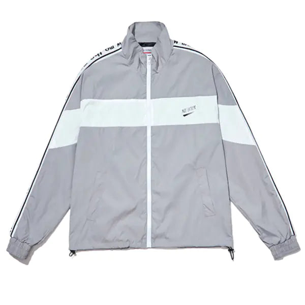 Color Block Letter Windbreaker Hip Hop Jacket for Couples