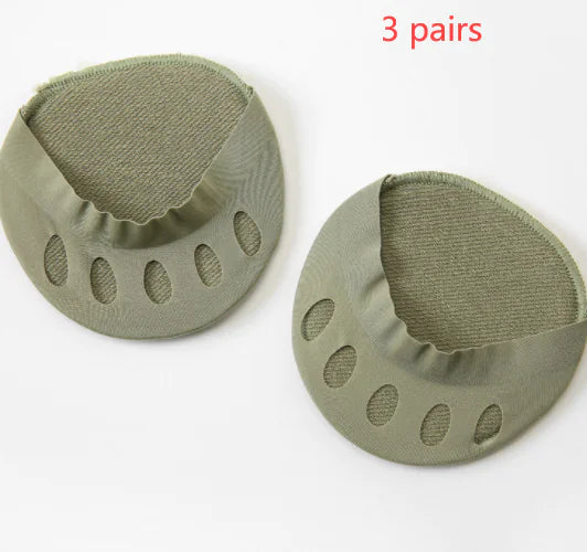 Five Finger Ice Silk Invisible Boat Socks for Women