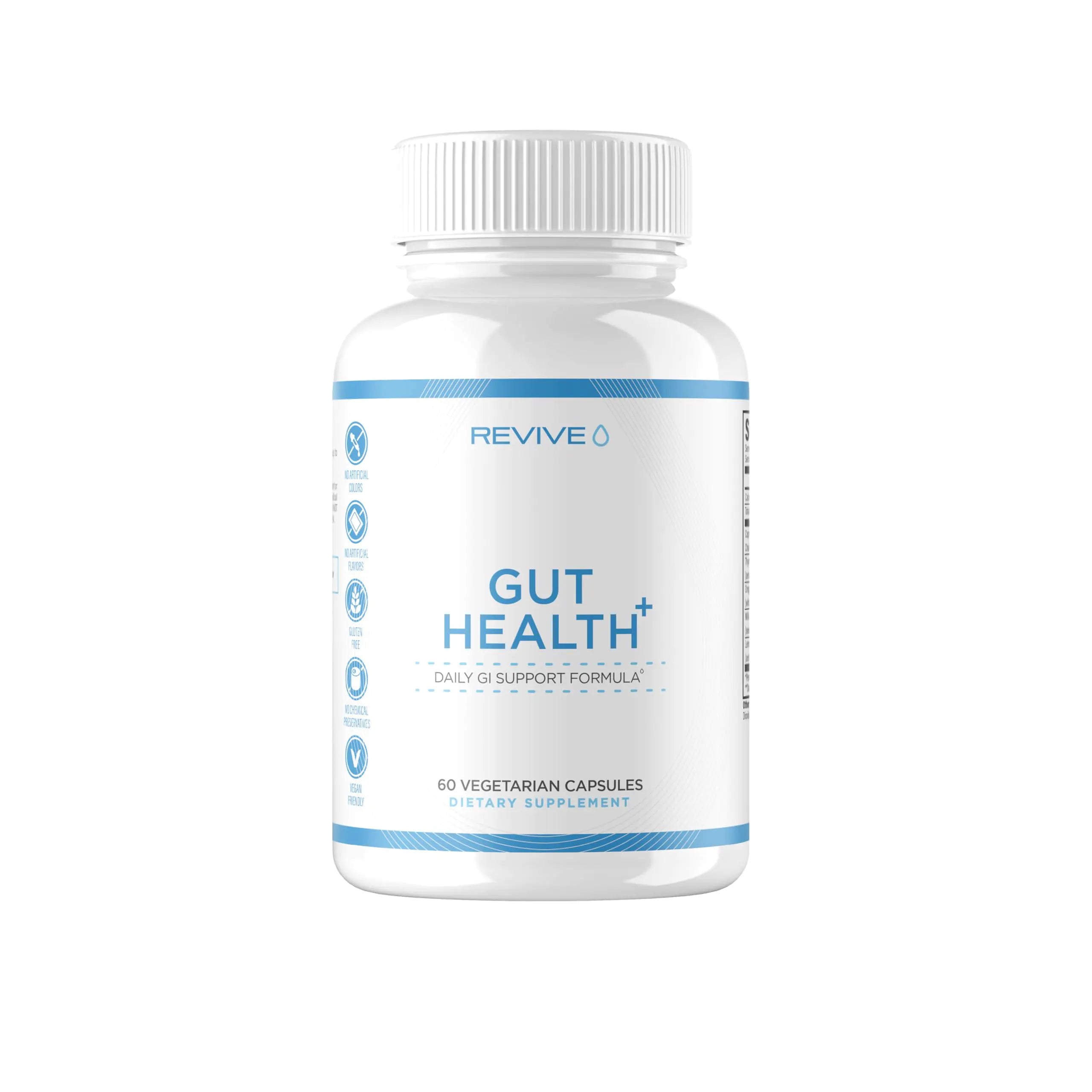 Revive MD - Gut Health+ - Daily GI Support Formula (60 Vegeterian Capsules)
