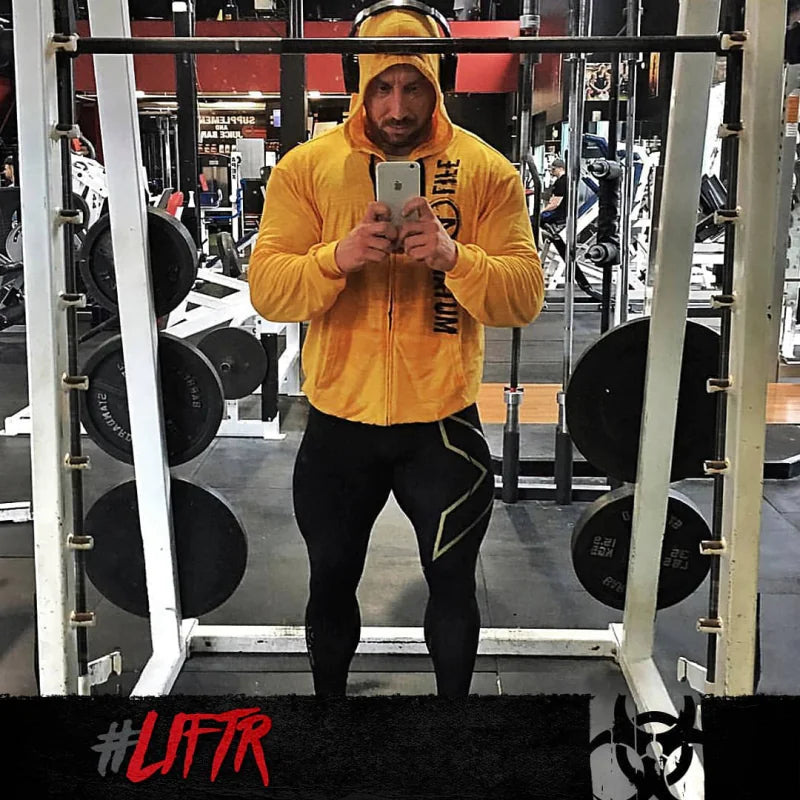 Long Sleeve Running Training Zip-Up Hoodie Jacket