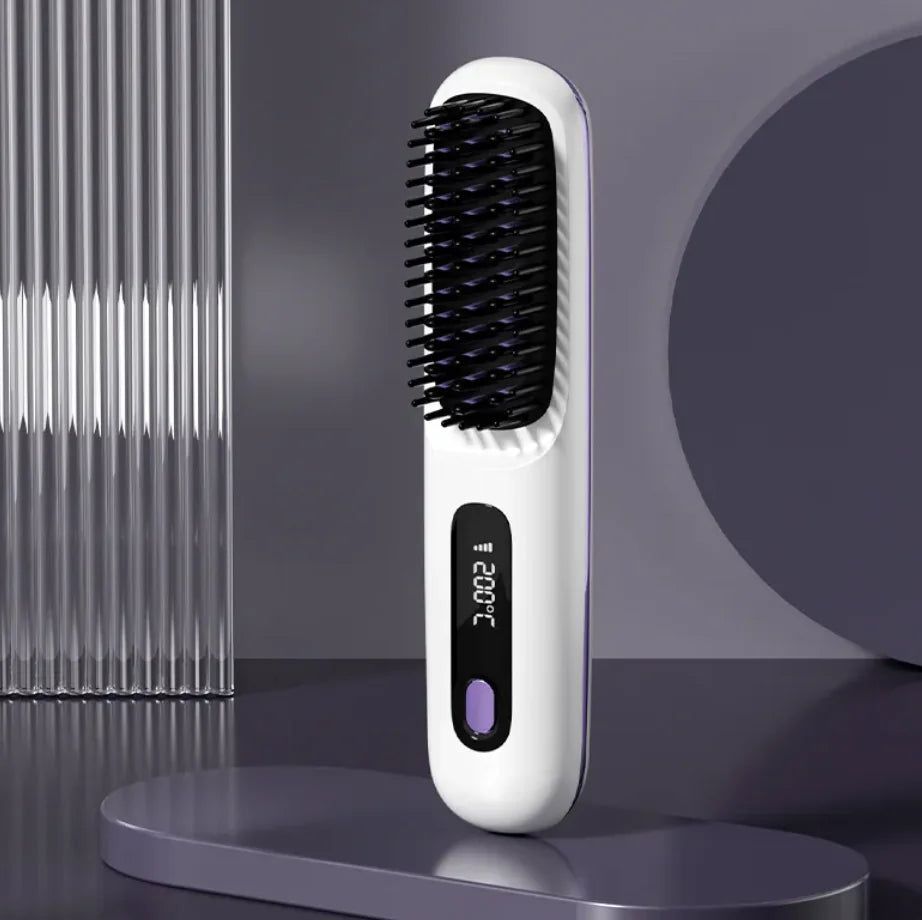 Ceramic Heat Hair Straightening Comb