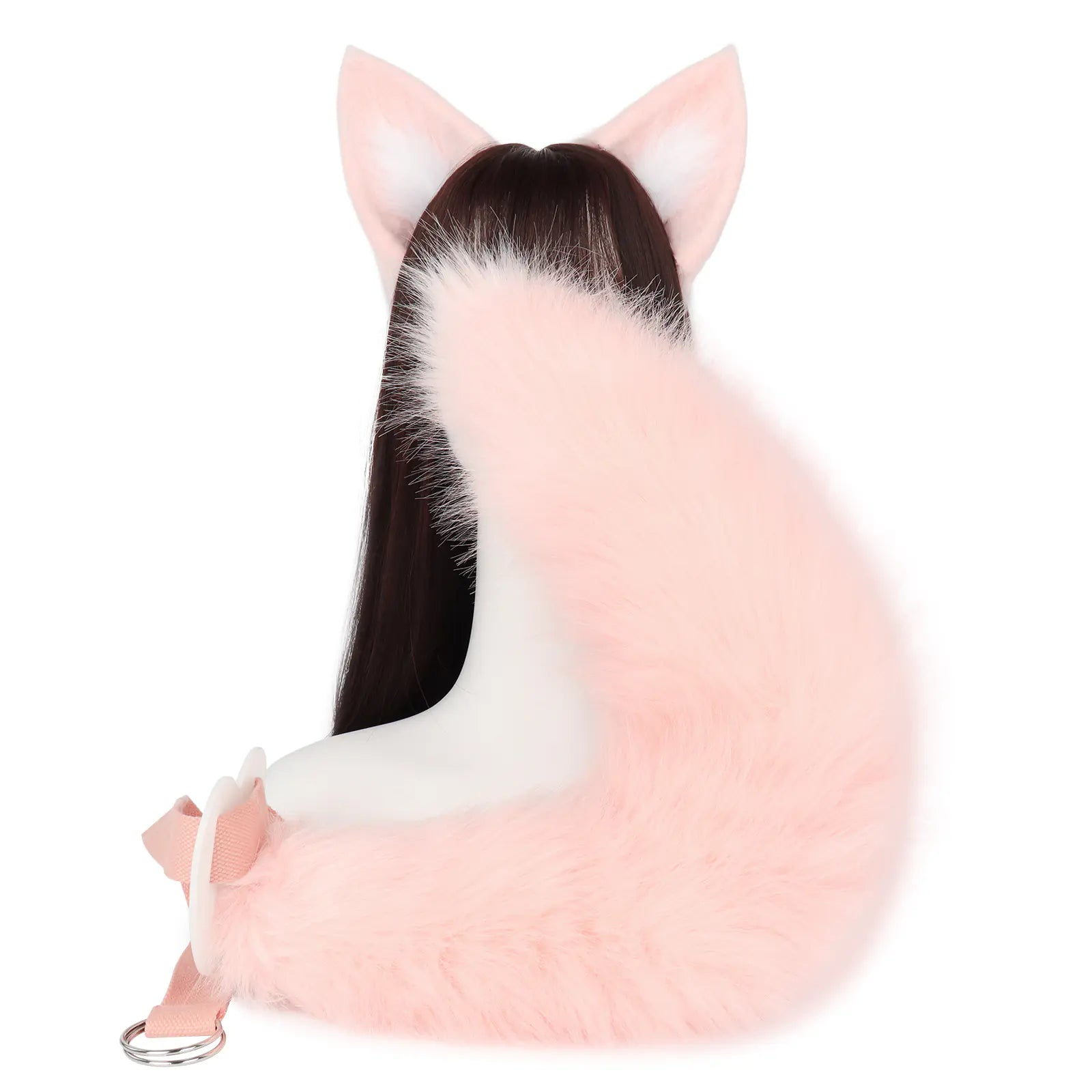 Cute Cosplay Wolf Ears and Tail Set for Events