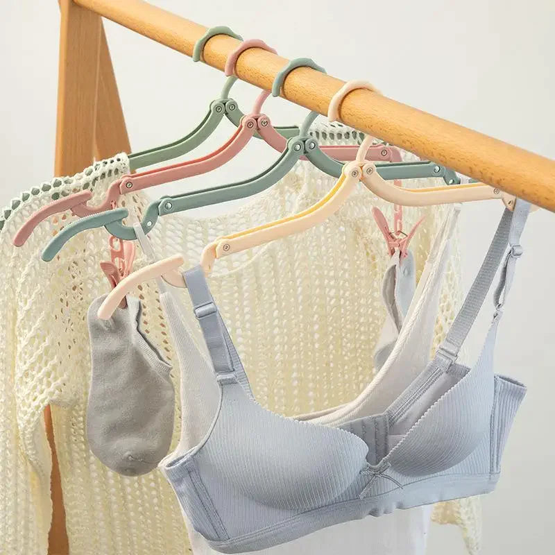 Multi-Functional Folding Clothes Hanger