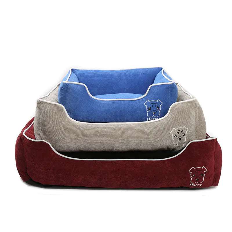Washable Dog Bed for All Seasons - Comfortable & Warm