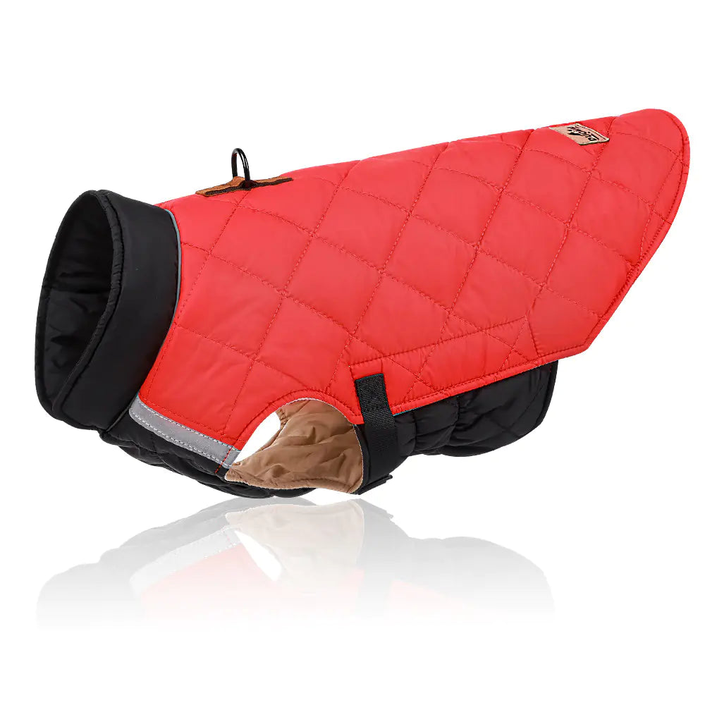 Reflective Warm Cotton Padded Coat for Pets