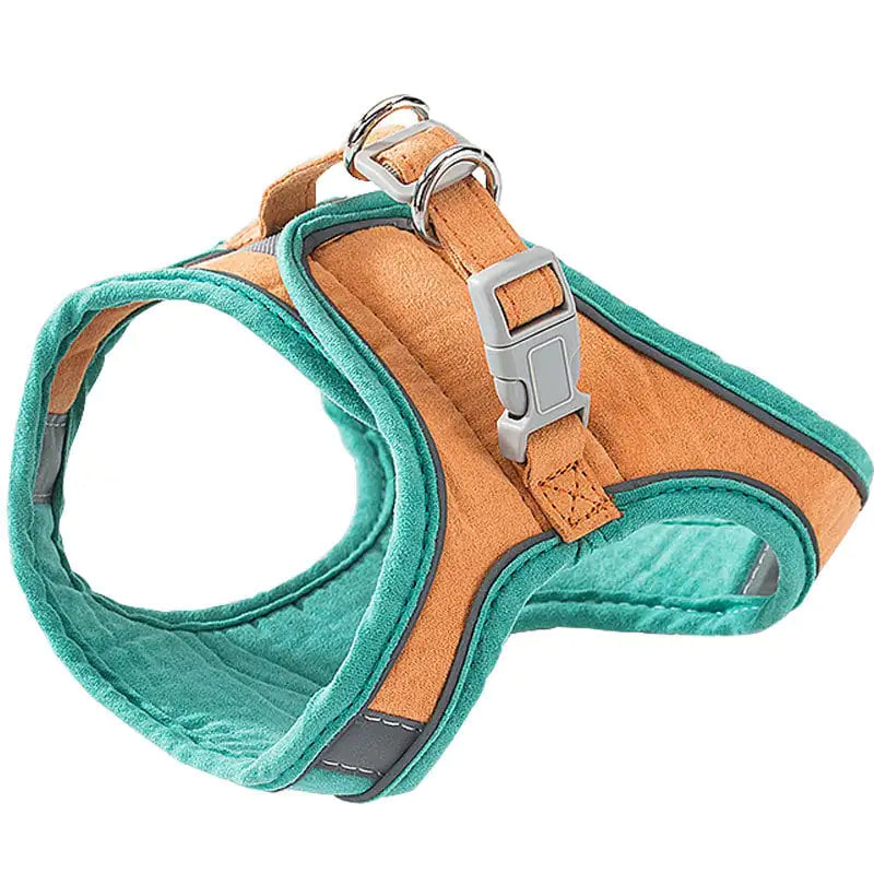 Reflective Cat Vest Harness with Traction Rope for Walking