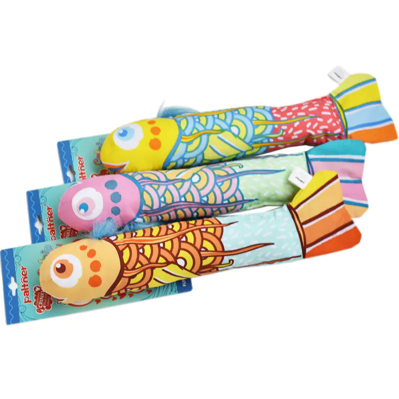New Catnip Fish Toy with Crinkle Sound for Cats