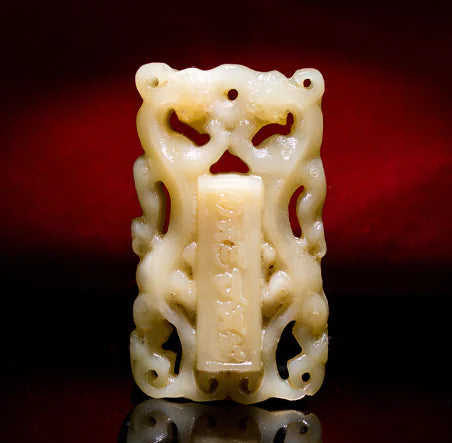 Natural Camel Bone Carved Buddha Amulet Pendant Accessory