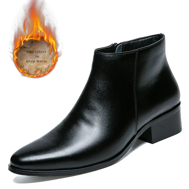 Men's British Style Pointed Toe Shoes