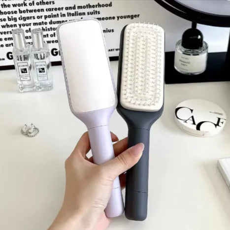4-in-1 Self-Cleaning Hair Brush