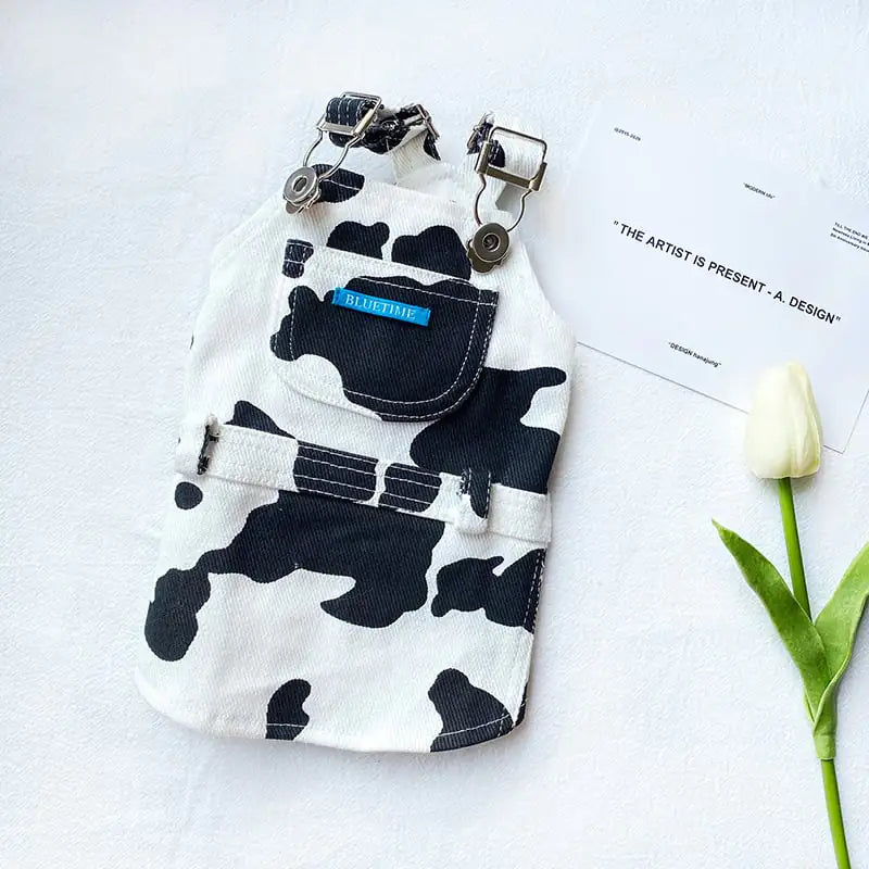 Teddy Bear Suspenders for Pet Cow Lovers