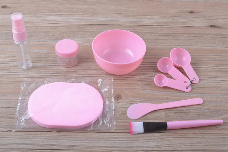 DIY Face Mask Tool Set - 9 Pieces Beauty Kit