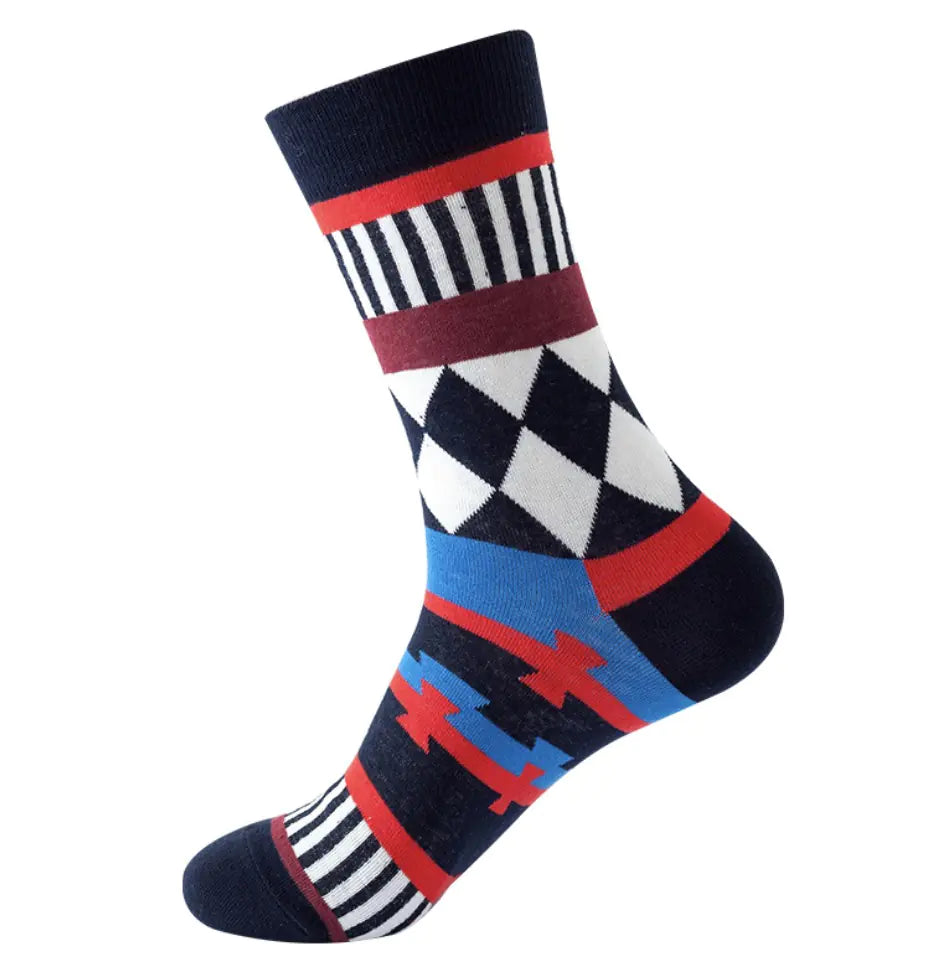 Funny British Style Casual Socks for Men