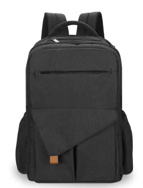 Large-Capacity Double-Shoulder Mommy Bag with Pockets