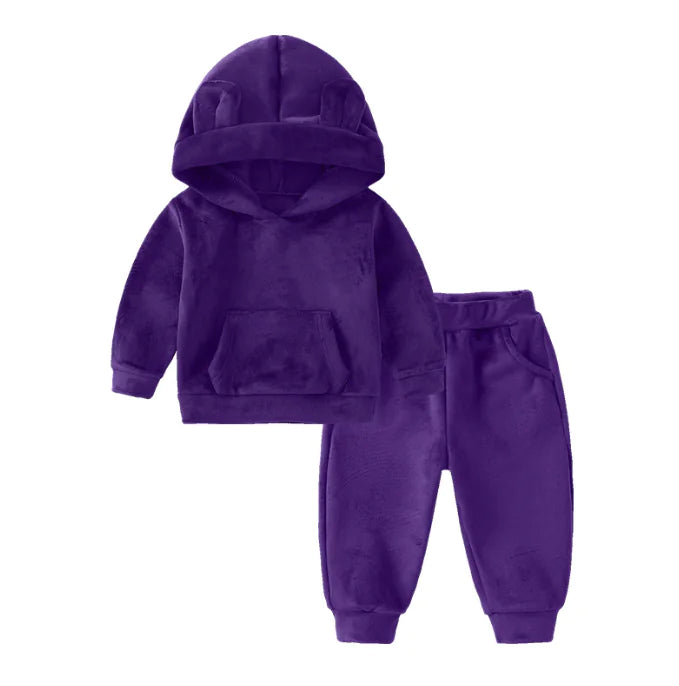 Plush Set for Boys (9M-6A) with Thick Warm Fabric