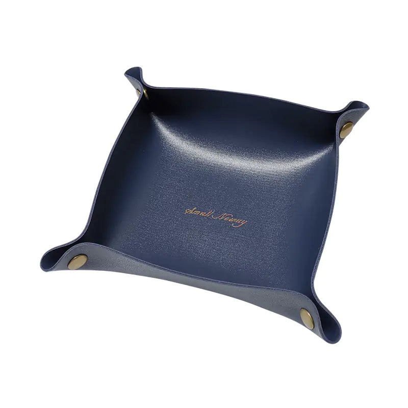 Nordic Leather Storage Box for Desk and Jewelry