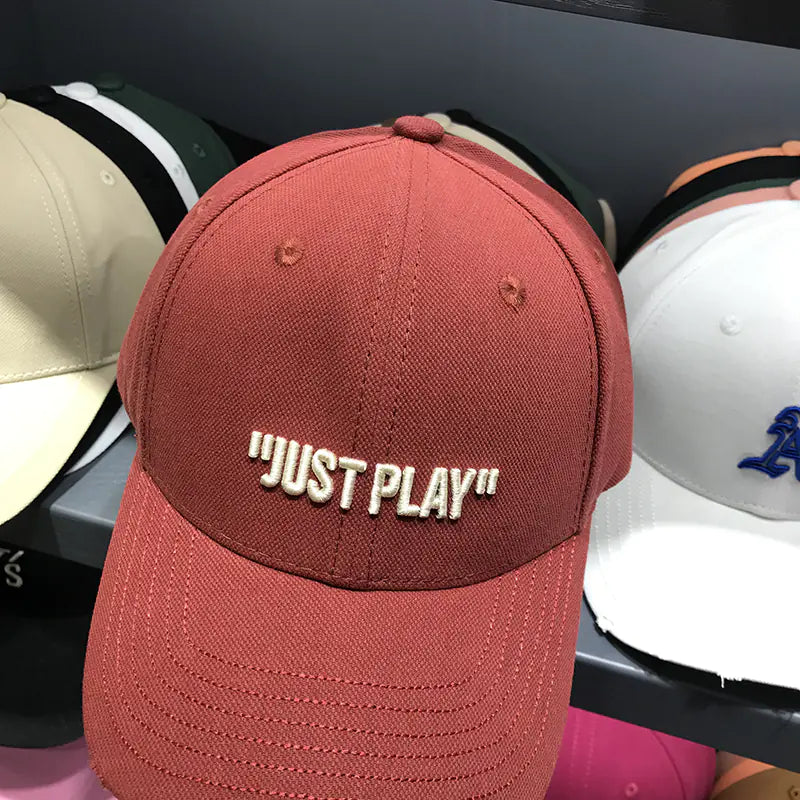 3D Letter Duck Tongue Hat for Men and Women