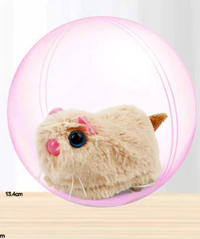 Cute Electric Hamster Toy - Walking Rolling Hamster Ball