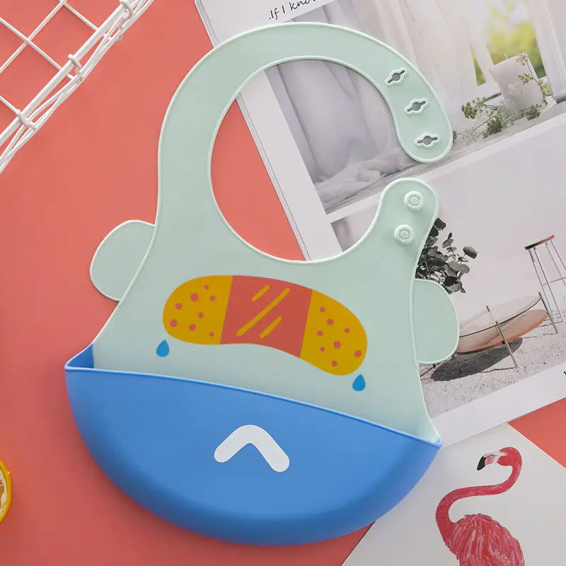 Silicone Baby Feeding Bib
