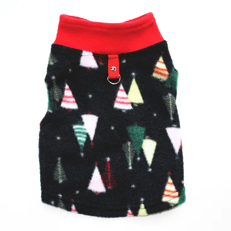 Dog Autumn/Winter Polar Fleece Sweater with Collar