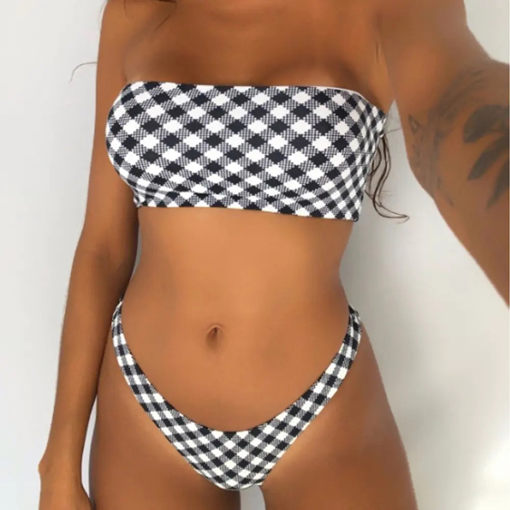 High-Waisted Sexy Bikini for Women, Unique Design