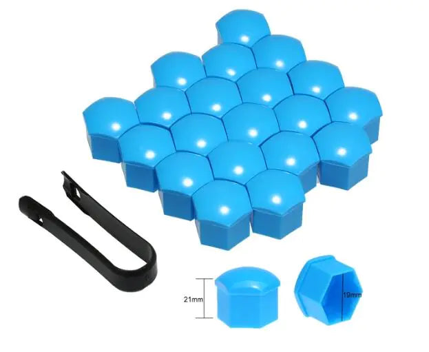 Car Wheel Rim Bolt Protectors and Nut Caps