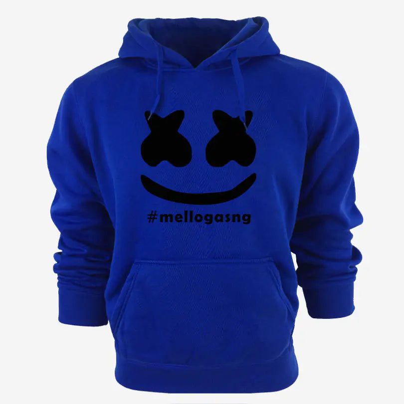 Custom Men's Casual Hoodie with Smiley Print