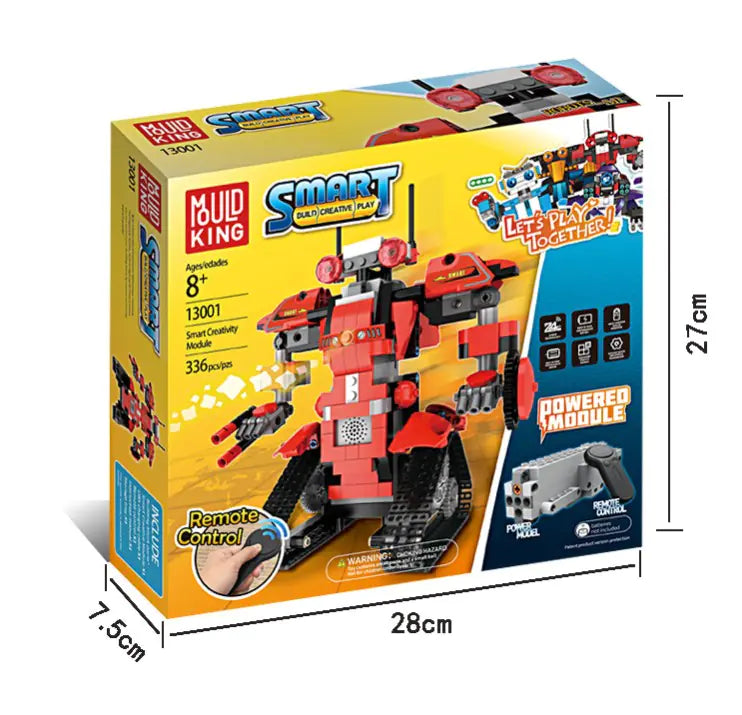 Building Block Toy Set with Remote Control Robot