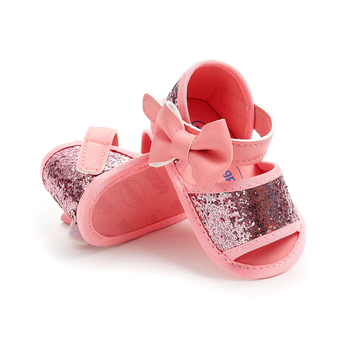 Summer Sequin Baby Sandals - Soft Non-Slip Walker Shoes