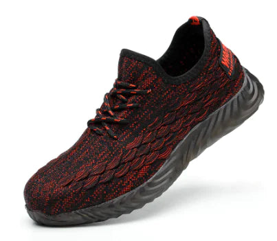 Men's Breathable Safety Shoes with Anti-Puncture Design