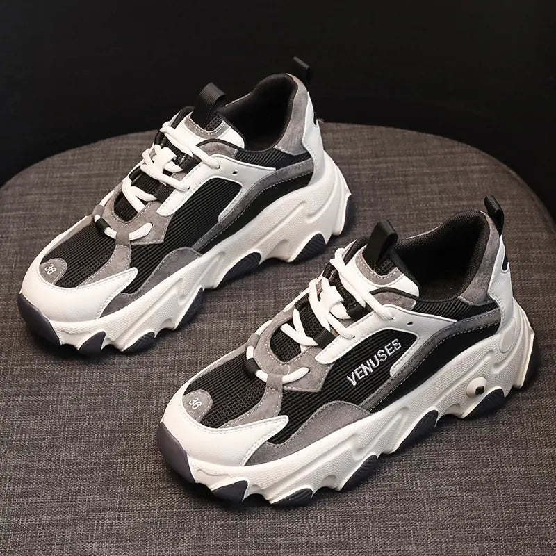 Women's Dad Sneakers - Trendy Casual Sport Shoes